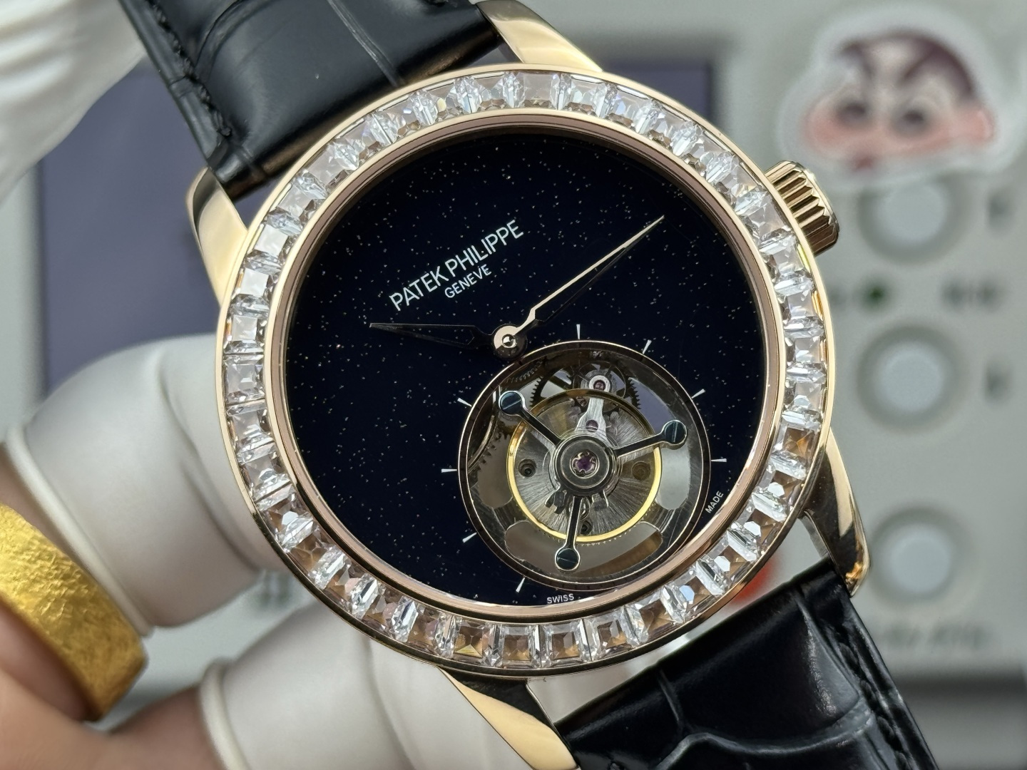 Patek Philippe Grand Complications 42 mm Tourbillon Manual-wind Configuration C02A6D 1:1 Superclone - Image 6