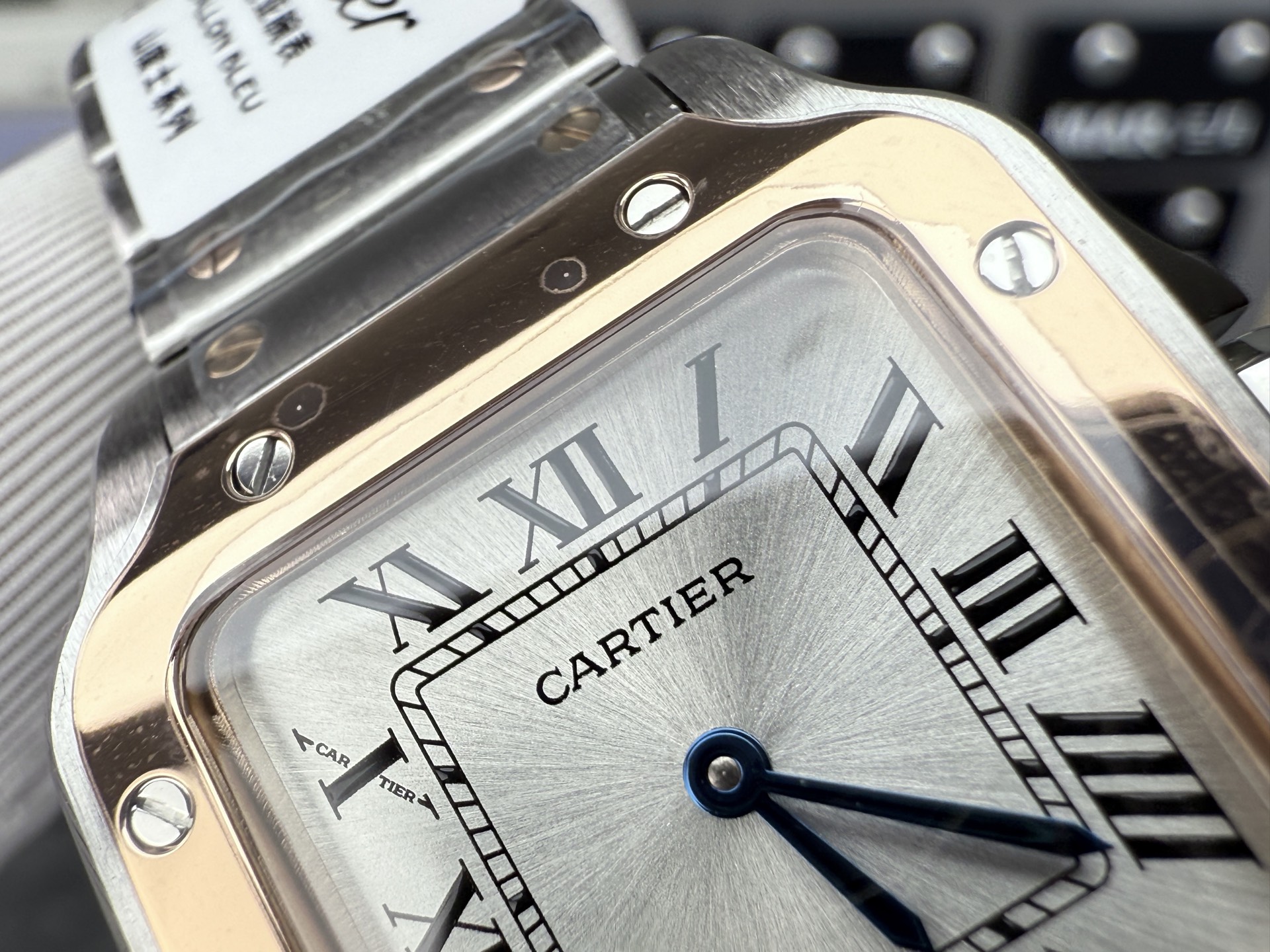 Cartier Santos 27 mm AF Factory Configuration 4DC8A4 1:1 Superclone - Image 7