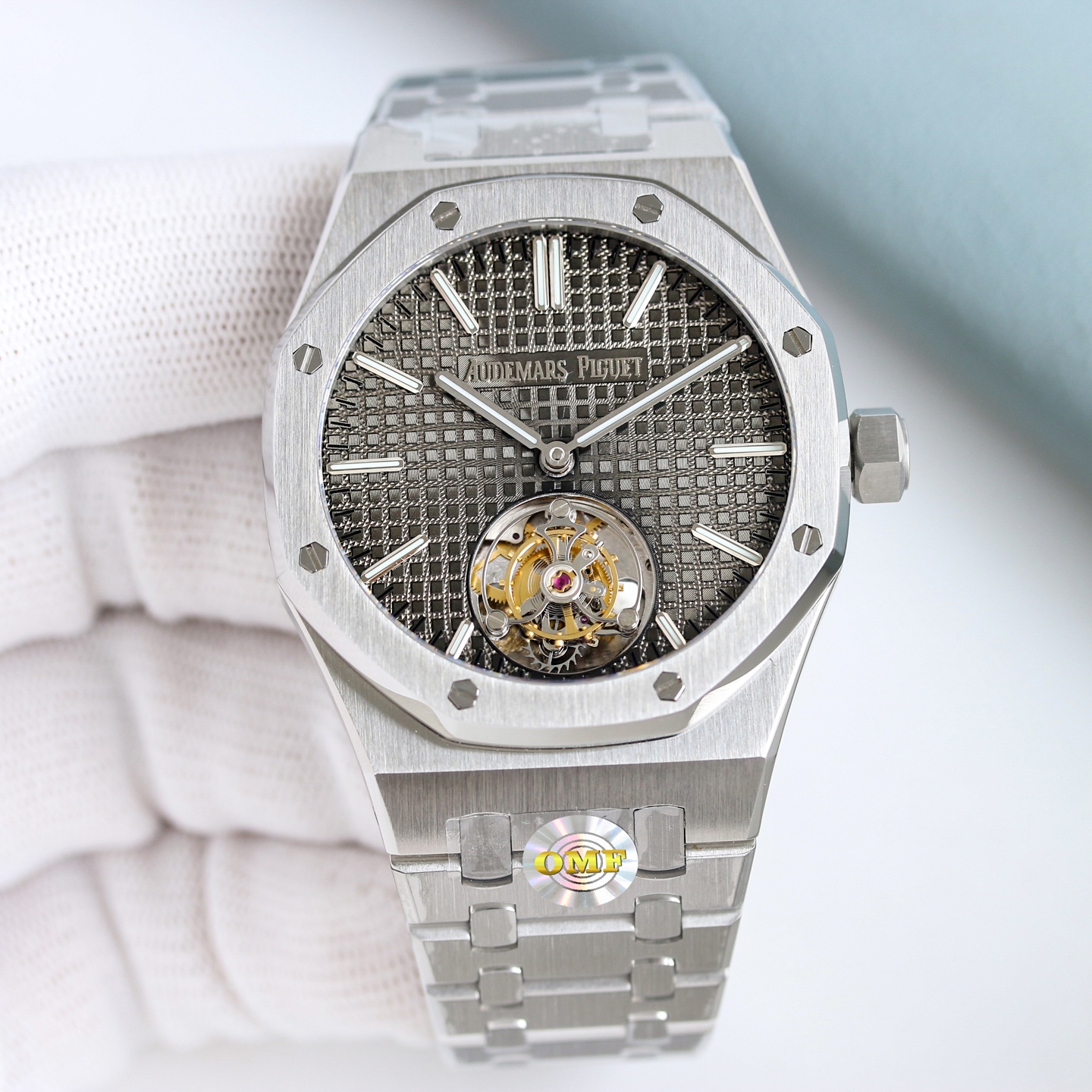 Audemars Piguet Royal Oak Tourbillon OMF Factory Configuration CE39D8 1:1 Superclone - Image 3