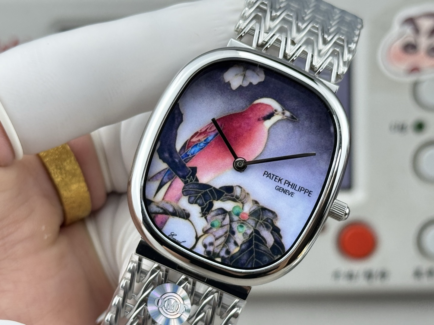Patek Philippe Golden Ellipse 5738/50J-011 Yellow-Crested Cockatoo 1:1 Superclone - Image 13