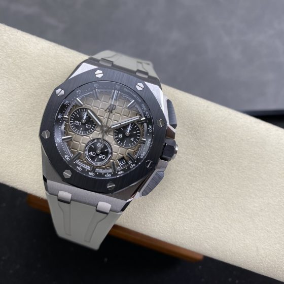 Audemars Piguet Royal Oak Offshore Stainless steel Rubber strap DDF Factory Configuration D0D88A 1:1 Superclone