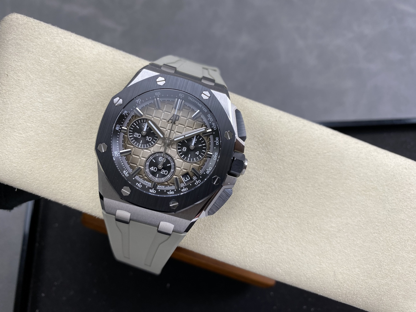 Audemars Piguet Royal Oak Offshore Stainless steel Rubber strap DDF Factory Configuration D0D88A 1:1 Superclone