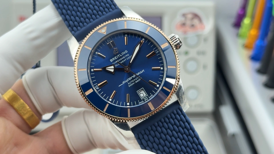 Breitling Superocean Heritage Rubber strap 42 mm GF Factory Configuration 6EA502 1:1 Superclone