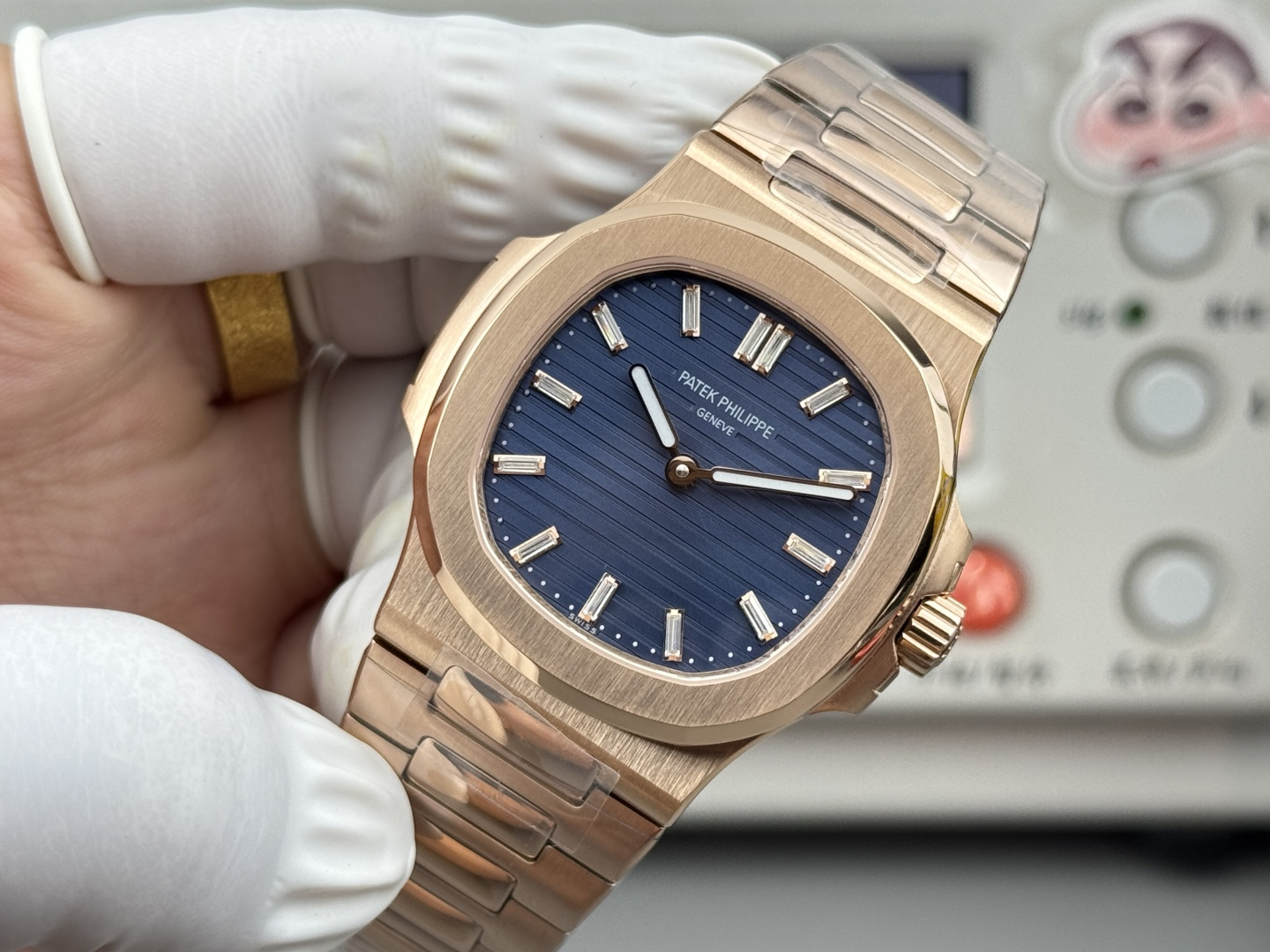 Patek Philippe Nautilus Blue dial Tourbillon BLS Factory Configuration 8A732C 1:1 Superclone