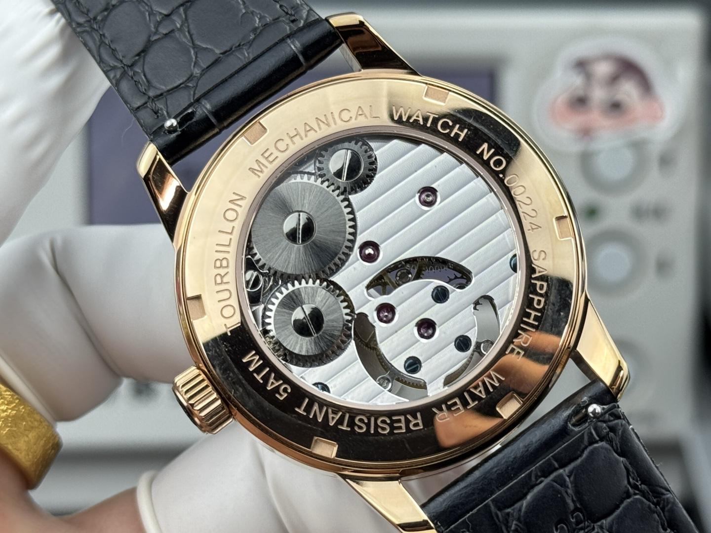 Patek Philippe Grand Complications 42 mm Tourbillon Manual-wind Configuration C02A6D 1:1 Superclone - Image 5