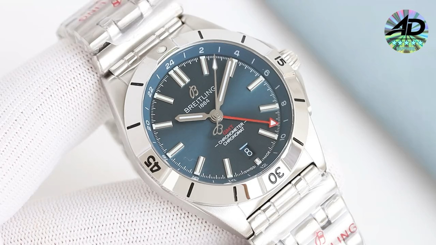 Breitling Chronomat Stainless steel GMT / dual time Configuration 80CFB4 1:1 Superclone