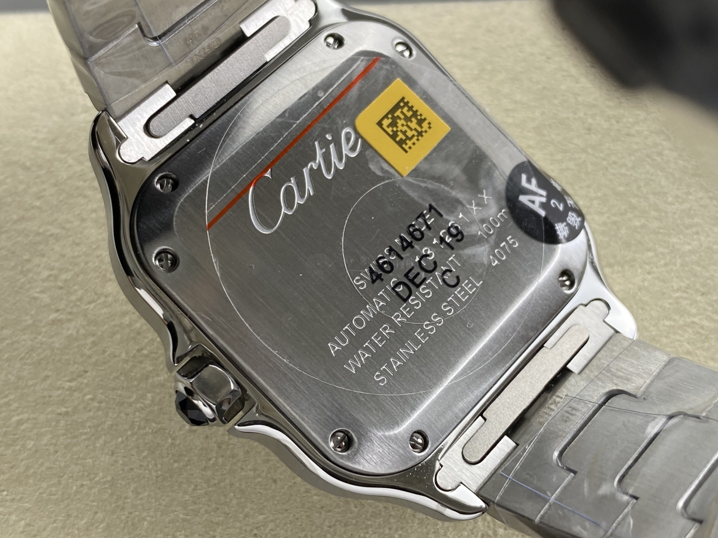 Cartier Santos 35.1 mm AF Factory Configuration E776BA 1:1 Superclone - Image 10