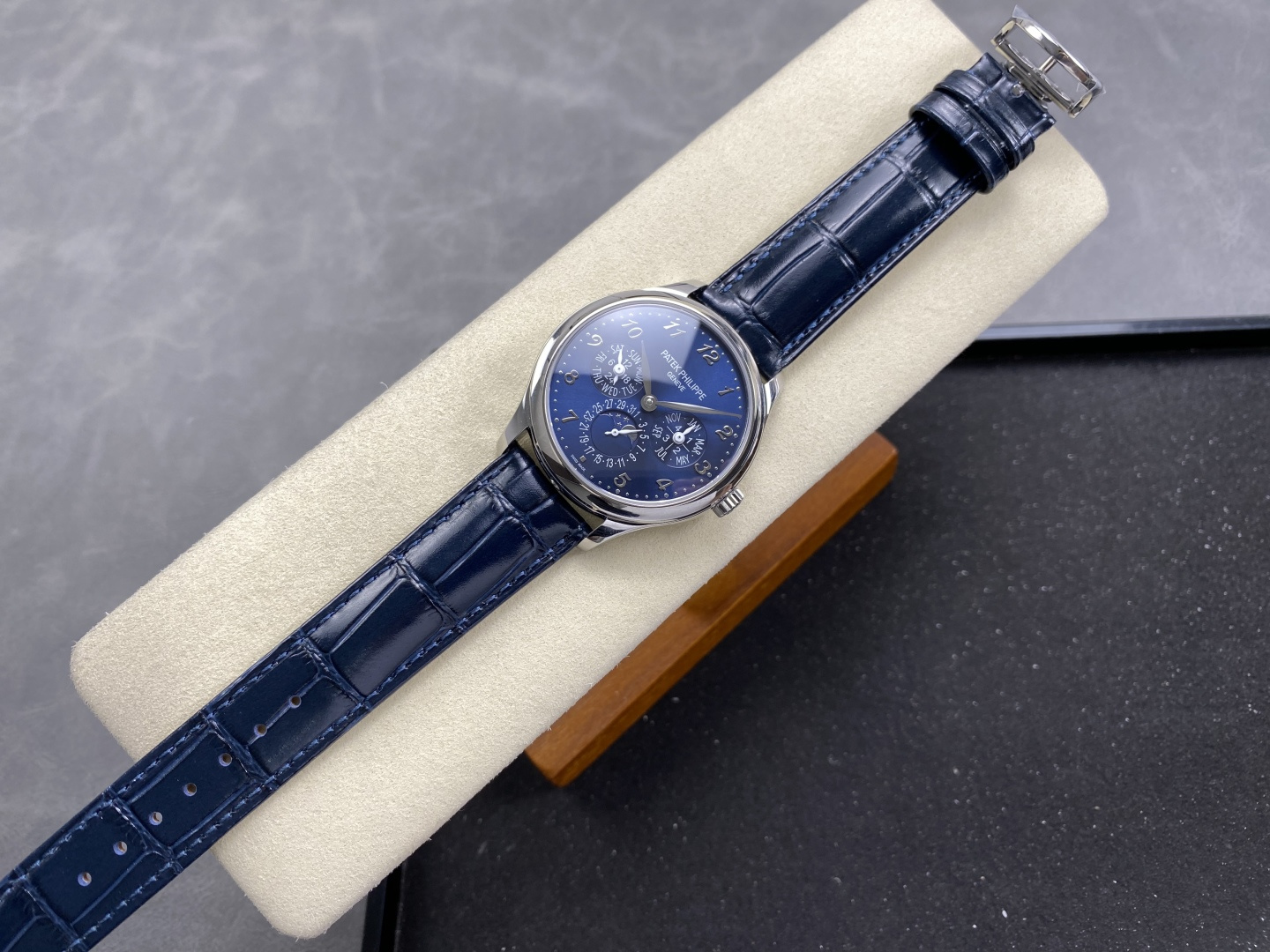 Patek Philippe Grand Complications Leather strap 39 mm Moon phase Automatic 3K Factory Configuration 3639D6 1:1 Superclone