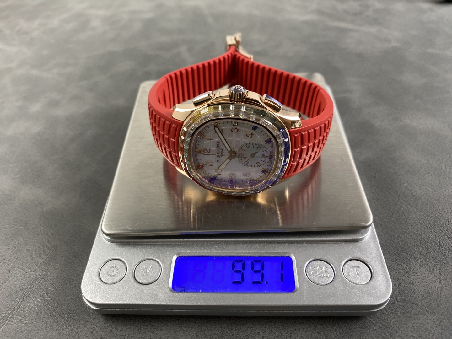 Patek Philippe Aquanaut Luce 7968/300R-001 Rainbow Chronograph 1:1 Superclone - Image 176