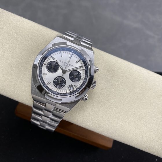 Vacheron Constantin Overseas 5500V Stainless steel Rubber strap TW Factory Configuration B5D6DA 1:1 Superclone