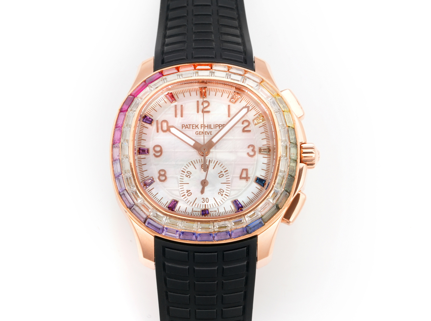Patek Philippe Aquanaut Luce 7968/300R-001 Rainbow Chronograph 1:1 Superclone - Image 18