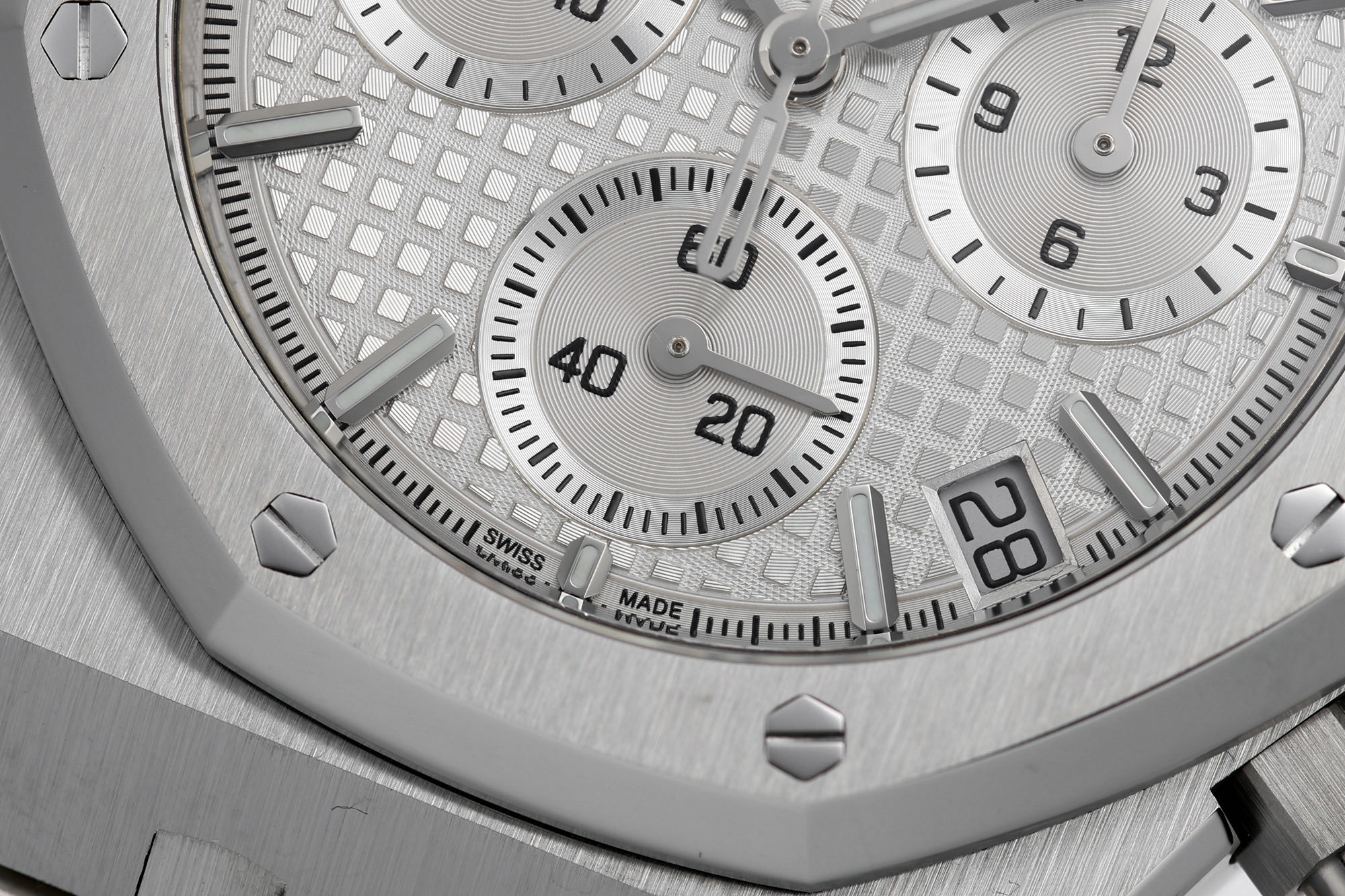 Audemars Piguet Royal Oak 26240ST Stainless steel Stainless-steel bracelet 41 mm Chronograph ZF Factory Configuration C4EEB0 1:1 Superclone - Image 7