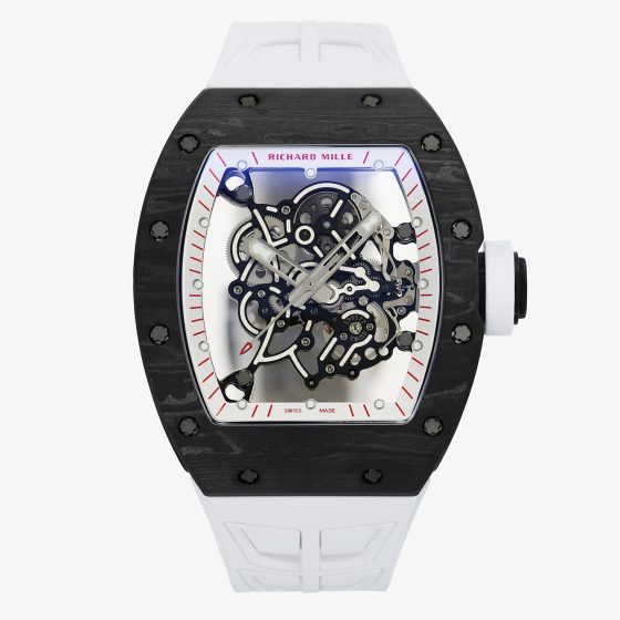 Richard Mille RM 055 RM055 Carbon composite Manual-wind ZF Factory Configuration 3D7C72 1:1 Superclone