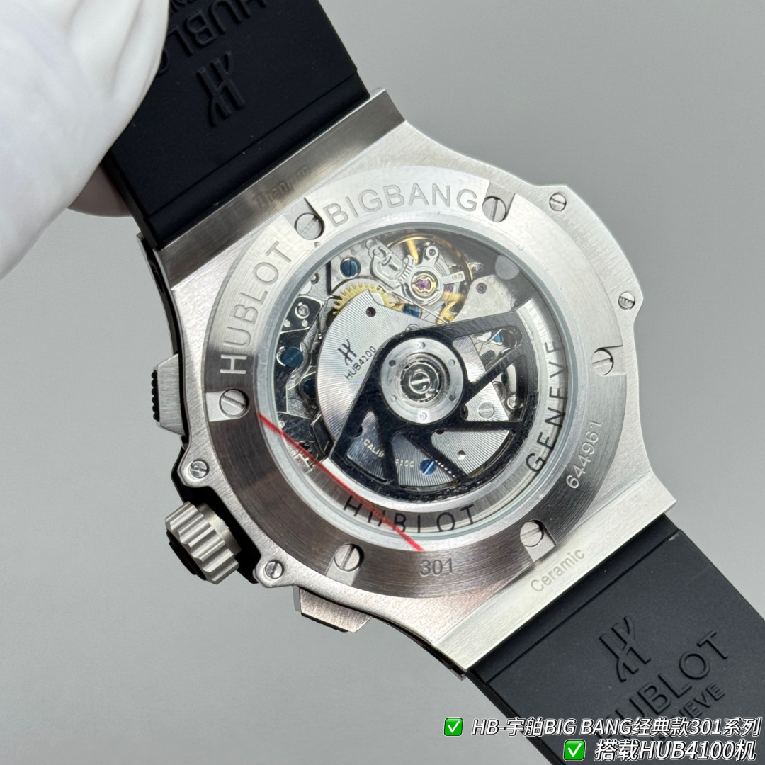 Hublot Big Bang Rubber strap 44 mm Chronograph Configuration CB0A81 1:1 Superclone - Image 2