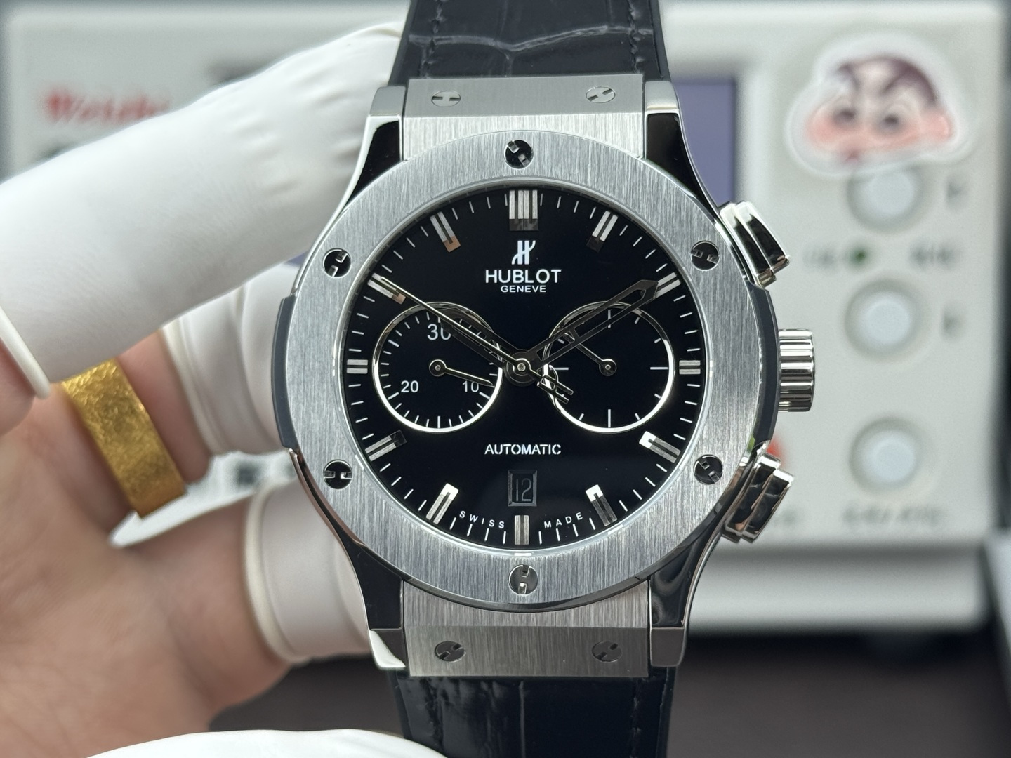 Hublot Classic Fusion Stainless steel 45 mm Chronograph Configuration 8BA38F 1:1 Superclone - Image 3