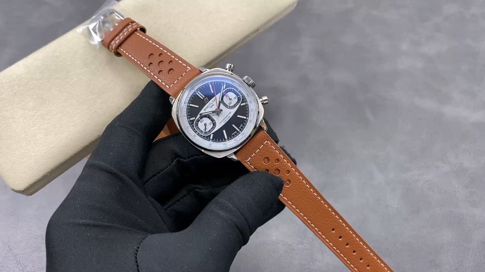 Breitling Top Time Leather strap 38 mm Chronograph BLS Factory Configuration BFE905 1:1 Superclone