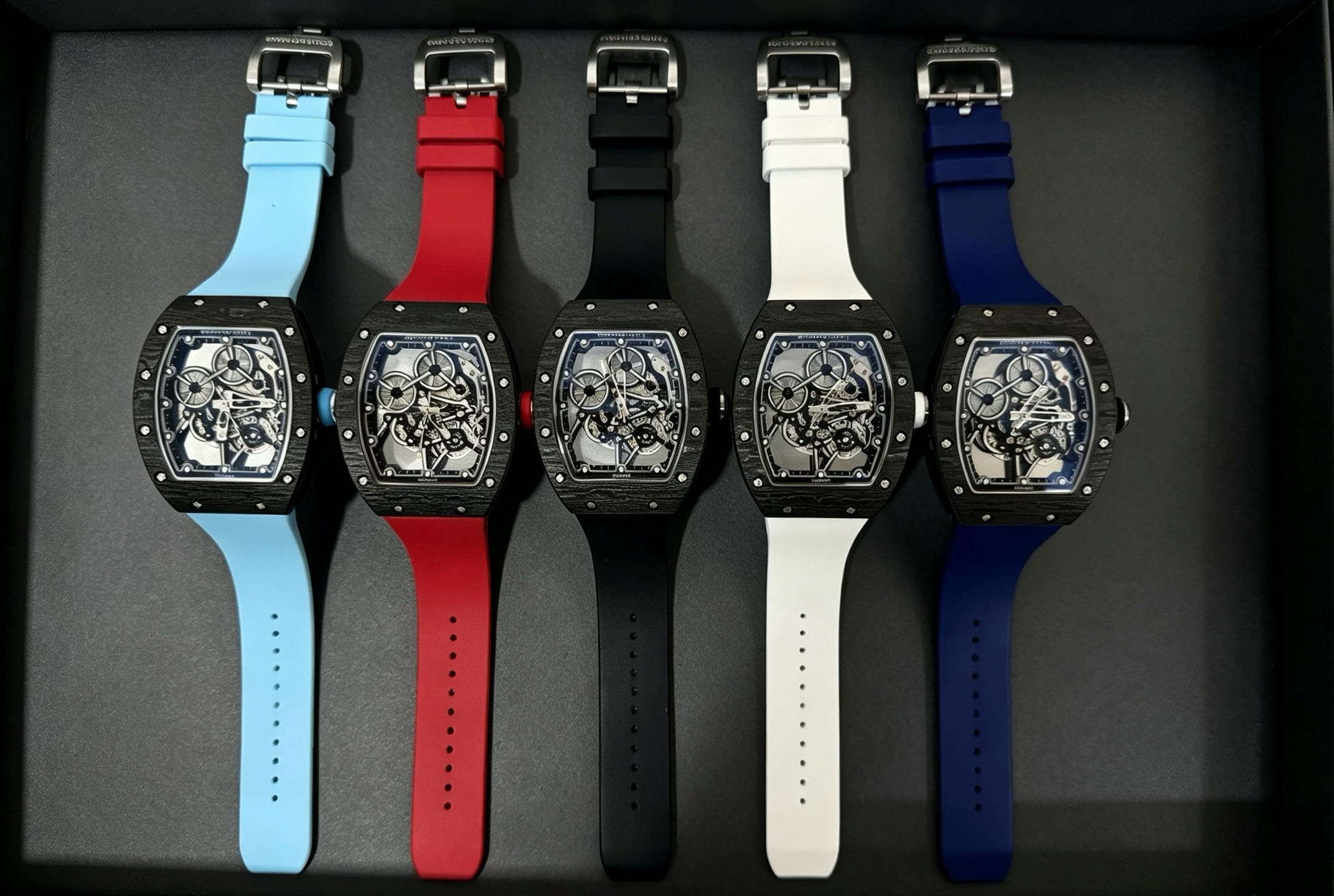 Richard Mille RM 055 RM055 Carbon composite 38.5 mm Configuration 6D4676 1:1 Superclone - Image 18
