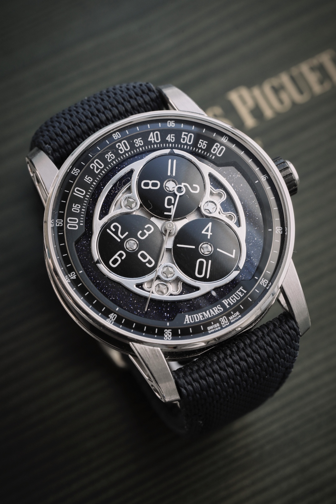 Audemars Piguet Code 11.59 Fabric strap 41 mm Configuration 4F8959 1:1 Superclone
