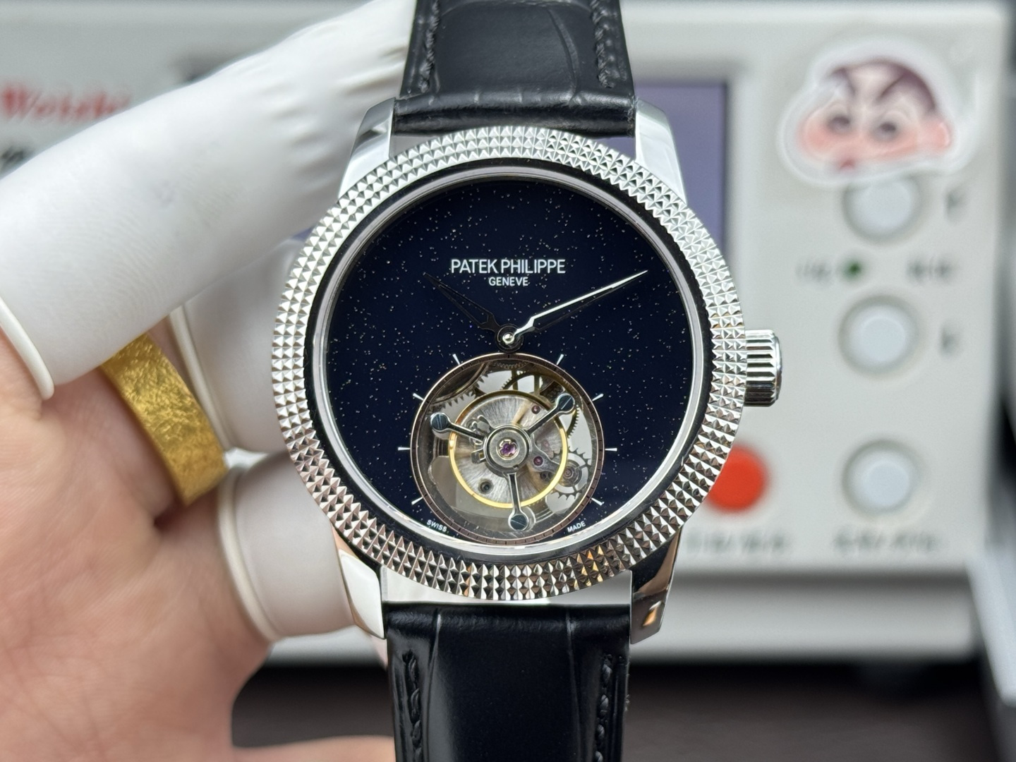 Patek Philippe Grand Complications 42 mm Tourbillon Manual-wind Configuration F09B8B 1:1 Superclone