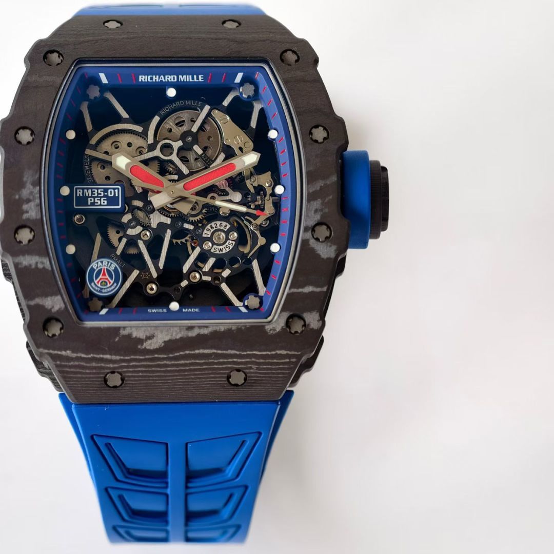 Richard Mille RM 035 RM35-01 Rubber strap 50 x 14 mm ZF Factory Configuration E622ED 1:1 Superclone - Image 9