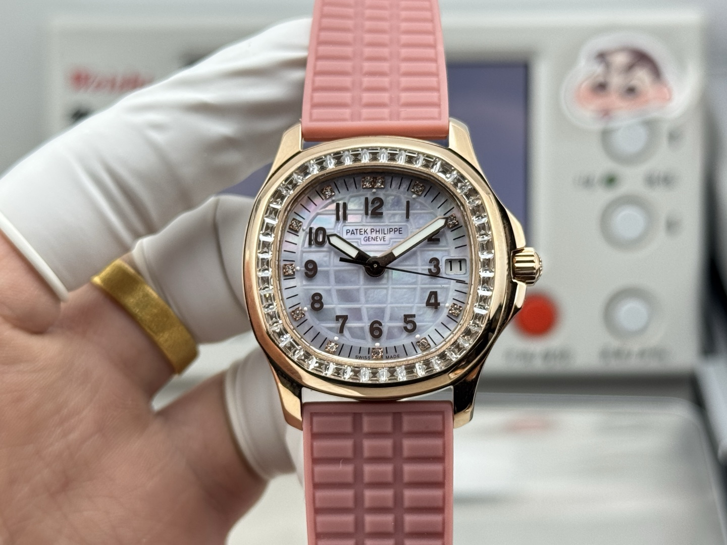 Patek Philippe Aquanaut 35.6 mm GR Factory Configuration 23D42D 1:1 Superclone - Image 5