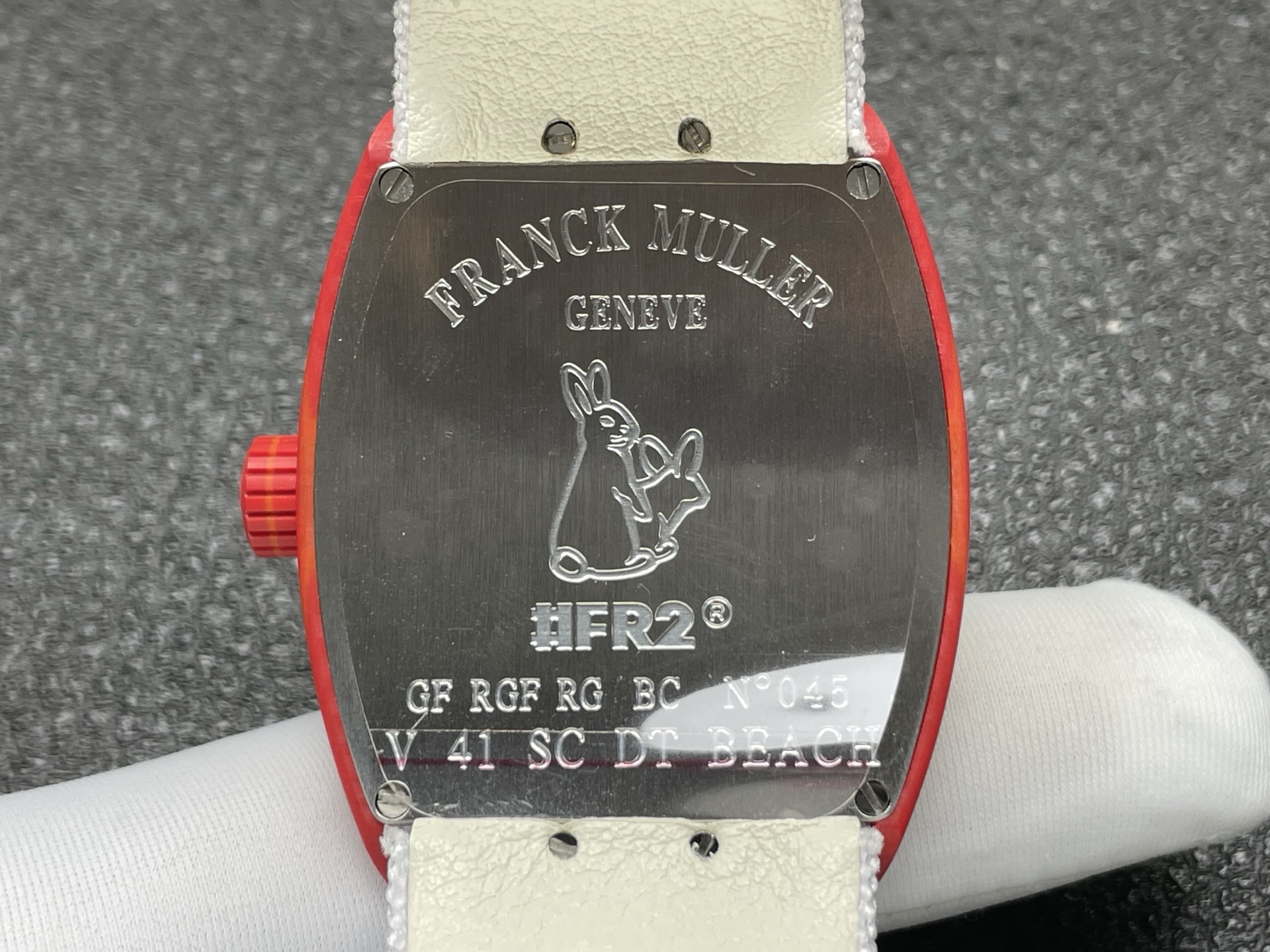 Franck Muller Vanguard V41 Carbon composite 41 mm Date display QQF Factory Configuration 9C546F 1:1 Superclone - Image 7