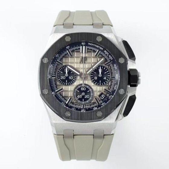 Audemars Piguet Royal Oak Offshore Stainless steel Rubber strap DDF Factory Configuration B7D6D1 1:1 Superclone