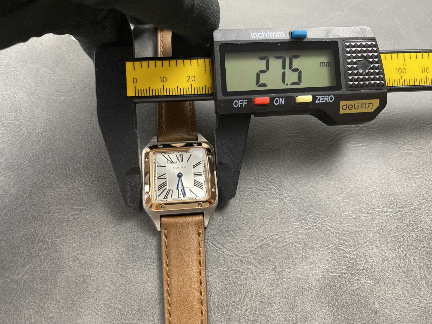 Cartier Santos-Dumont watch small model W2SA0038 1:1 Superclone - Image 26