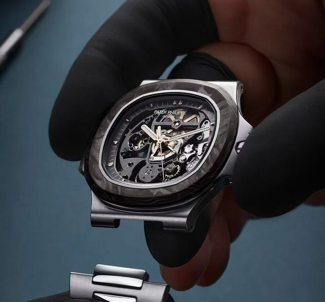 Patek Philippe Nautilus 5711 Skeleton / openworked Configuration BD8C30 1:1 Superclone - Image 2