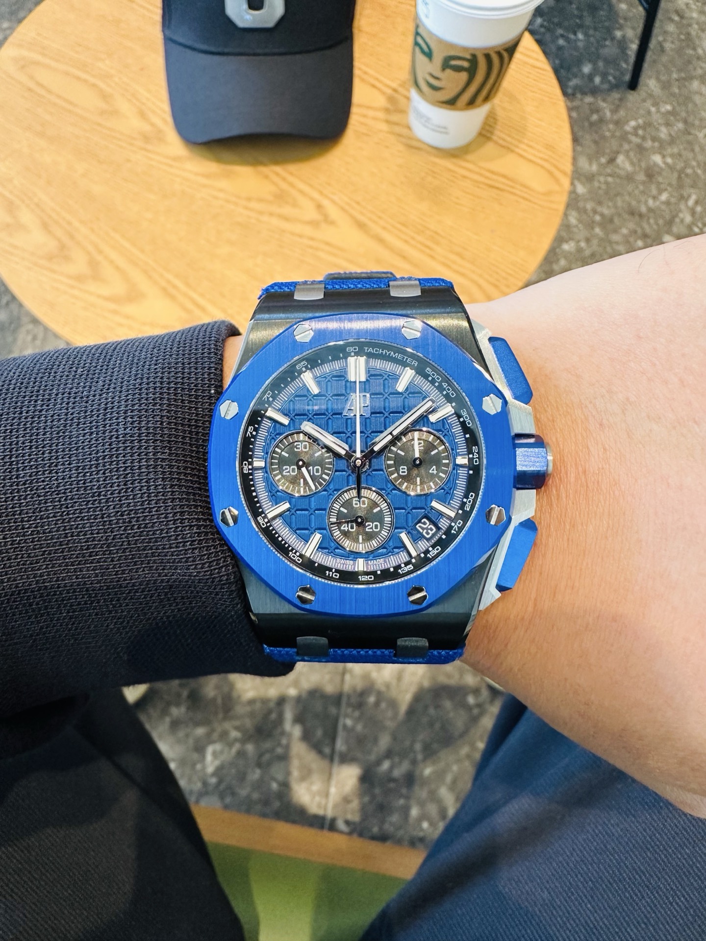 Audemars Piguet Royal Oak Offshore 26420 316 Stainless Steel Rubber strap 44 mm Date display LS Factory Configuration 785292 1:1 Superclone - Image 2