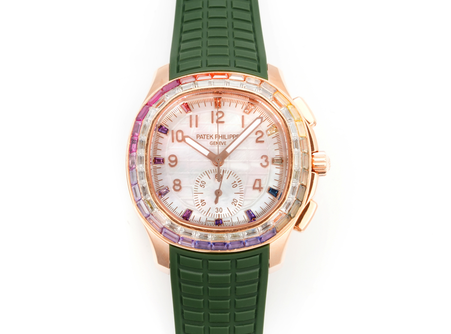 Patek Philippe Aquanaut Luce 7968/300R-001 Rainbow Chronograph 1:1 Superclone - Image 3