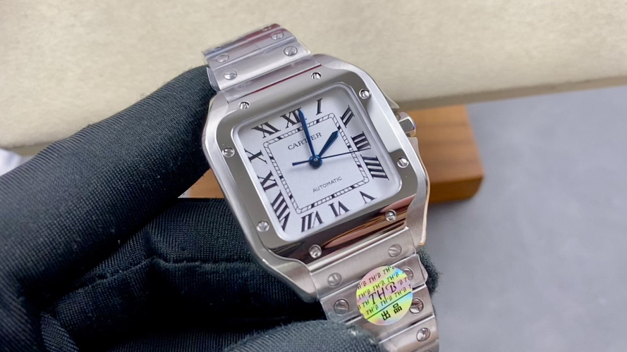 Cartier Santos 35.2 mm THB Factory Configuration 91C0D8 1:1 Superclone