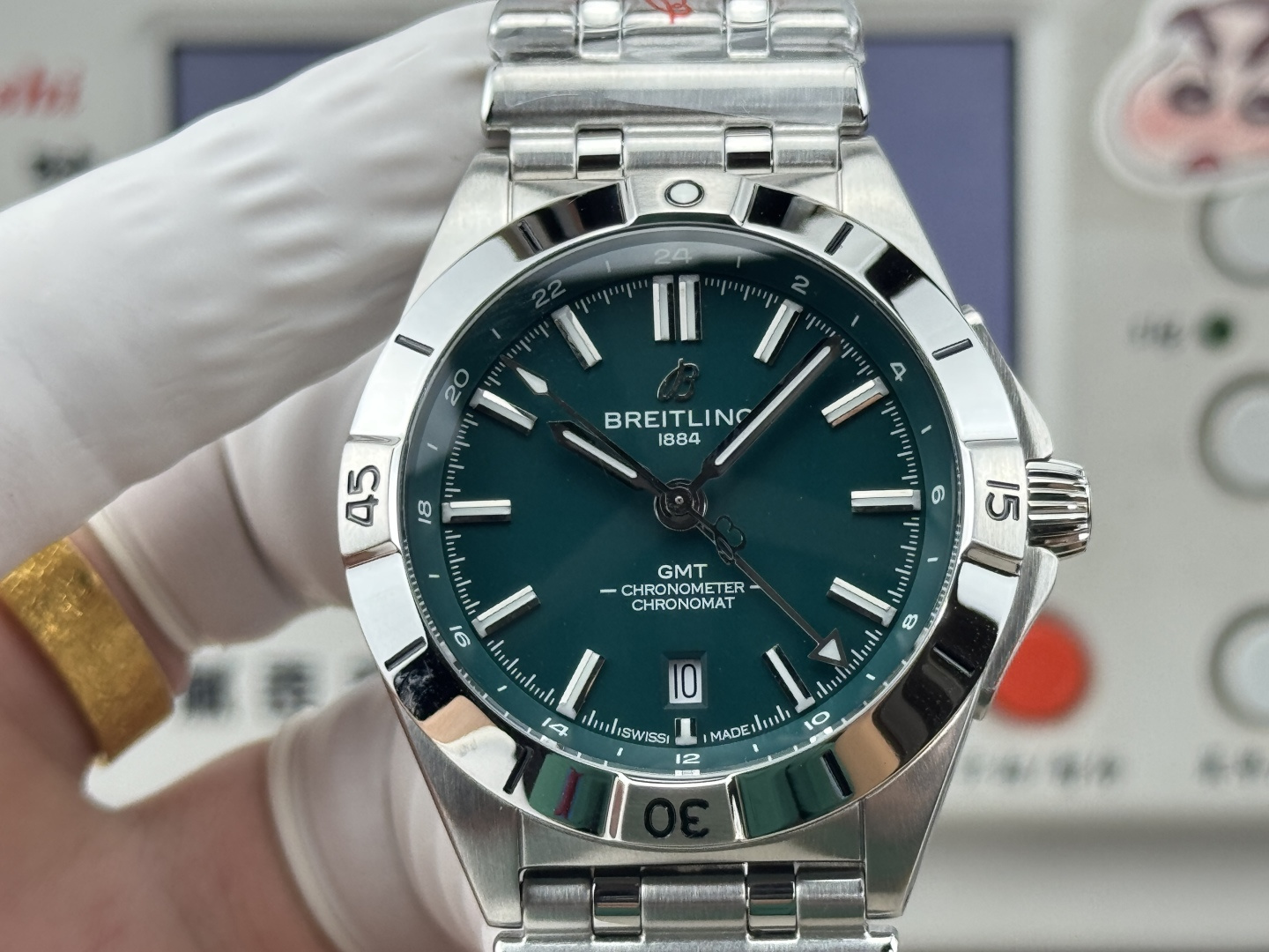 Breitling Chronomat A32398101M1A1 Stainless steel Stainless-steel bracelet 1:1 Superclone - Image 42