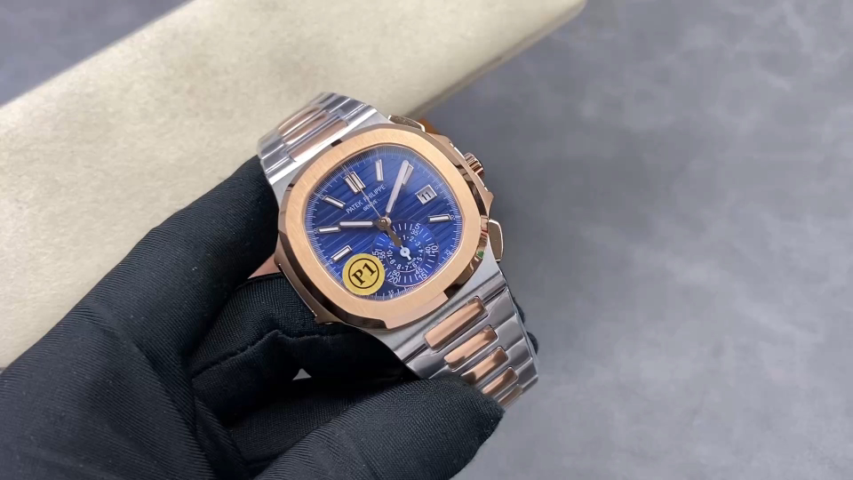 Patek Philippe Nautilus 5980 Chronograph Configuration FC4E91 1:1 Superclone