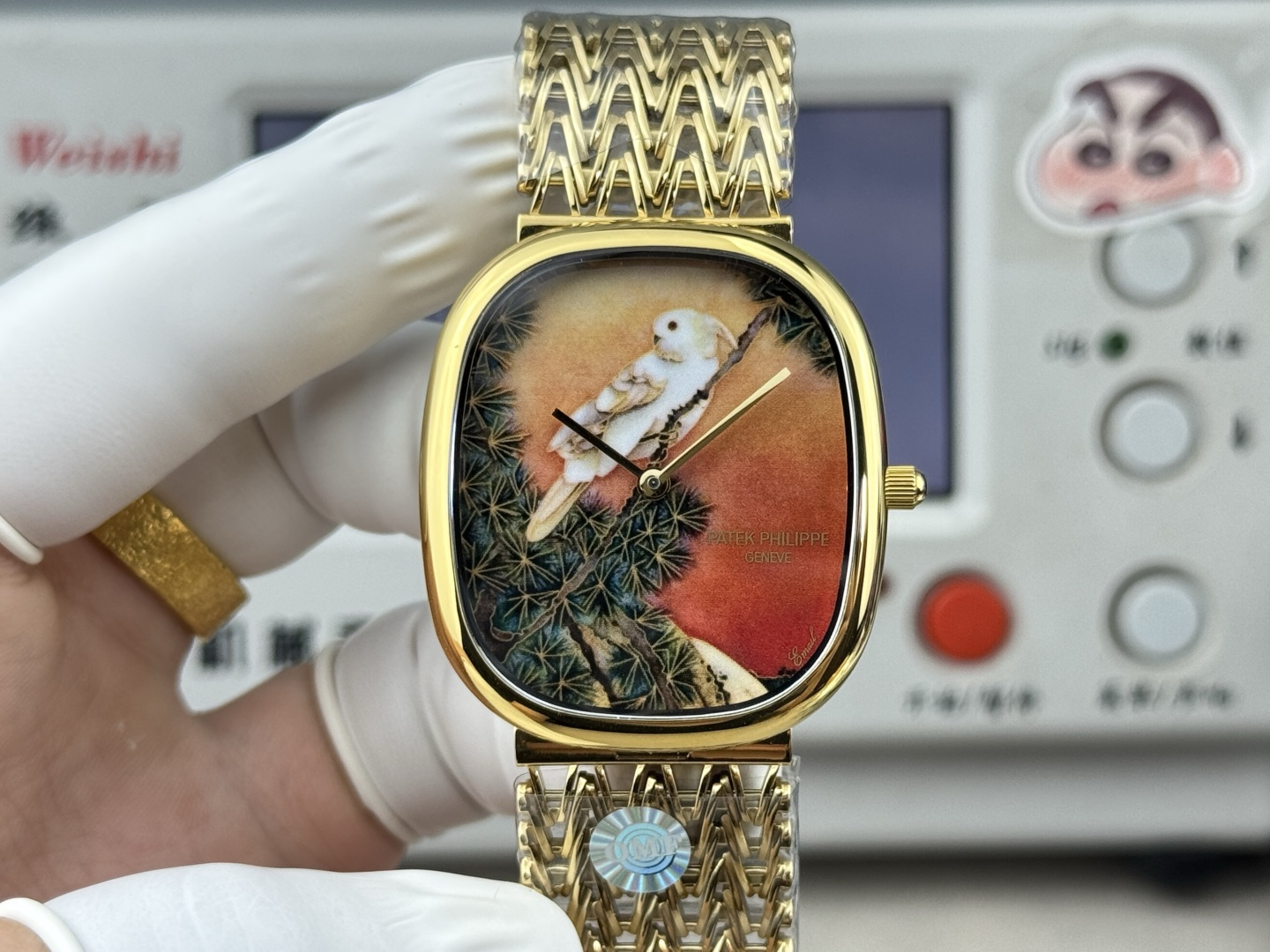 Patek Philippe Golden Ellipse 5738/50J-011 Yellow-Crested Cockatoo 1:1 Superclone - Image 19
