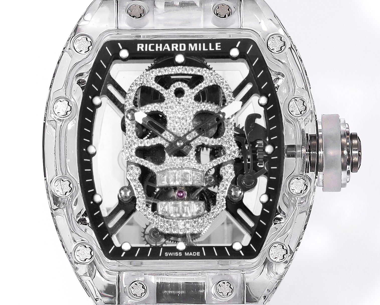 Richard Mille RM 052 RM052 Rubber strap Tourbillon MS Factory Configuration 3C3C4B 1:1 Superclone - Image 23