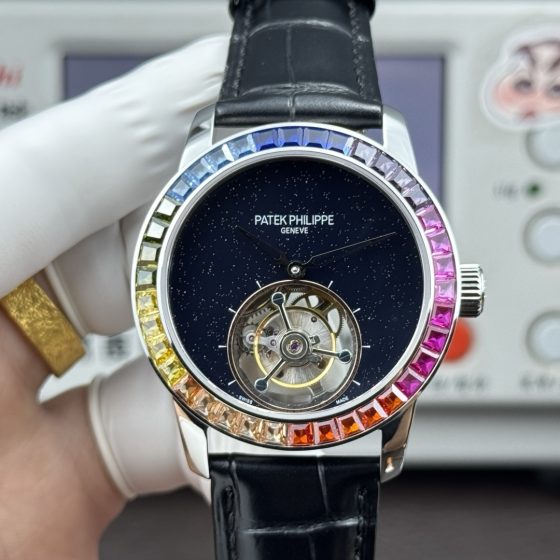 Patek Philippe Grand Complications 42 mm Tourbillon Manual-wind Configuration 53205F 1:1 Superclone