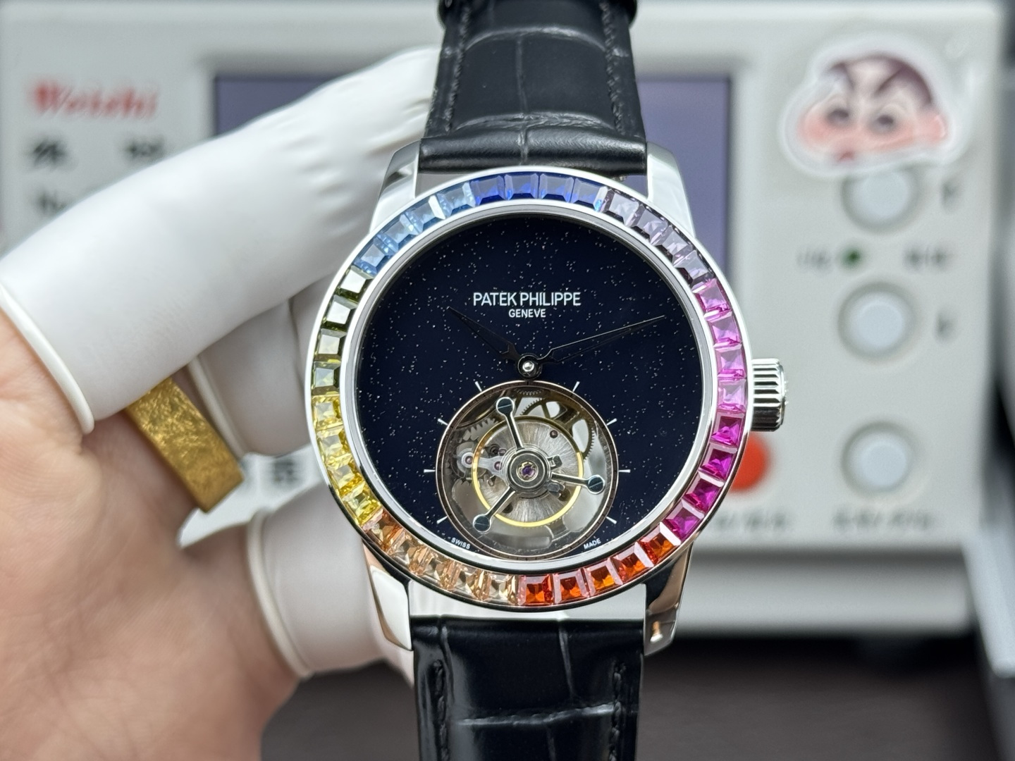 Patek Philippe Grand Complications 42 mm Tourbillon Manual-wind Configuration 53205F 1:1 Superclone