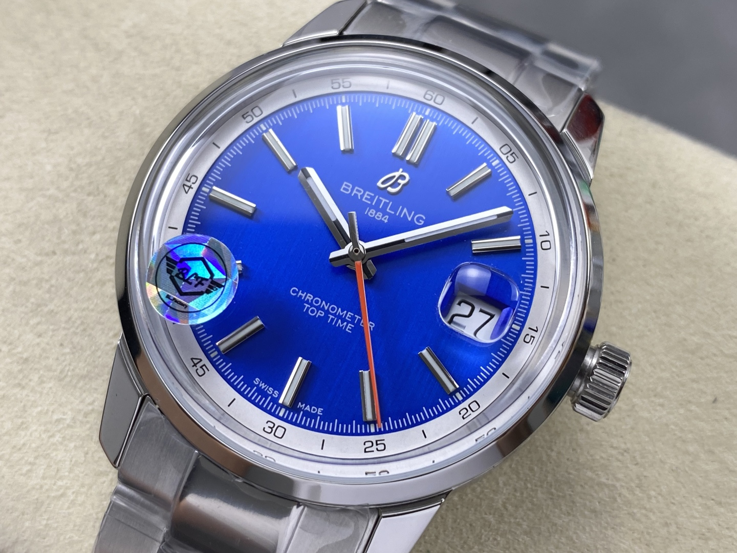 Breitling Top Time Stainless-steel bracelet 38 mm BLS Factory Configuration 65AD2E 1:1 Superclone - Image 6