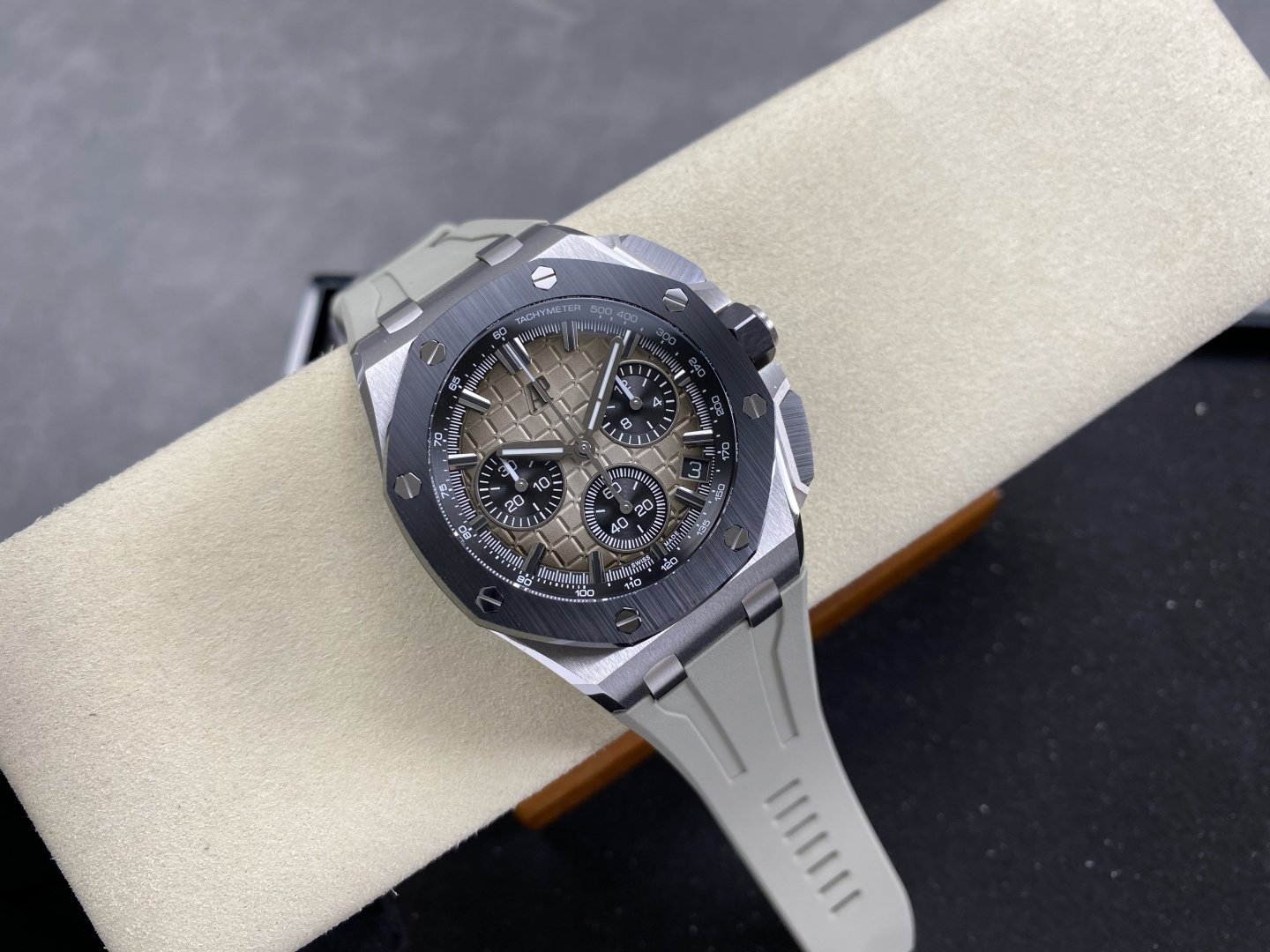 Audemars Piguet Royal Oak Offshore Stainless steel Rubber strap DDF Factory Configuration D0D88A 1:1 Superclone - Image 7