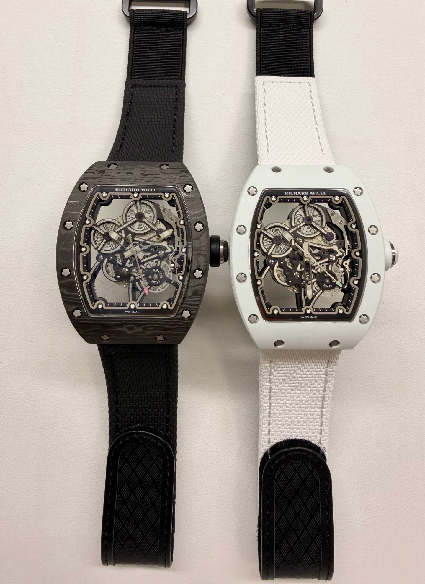 Richard Mille RM 055 RM055 Carbon composite 38.5 mm Configuration 6D4676 1:1 Superclone - Image 2