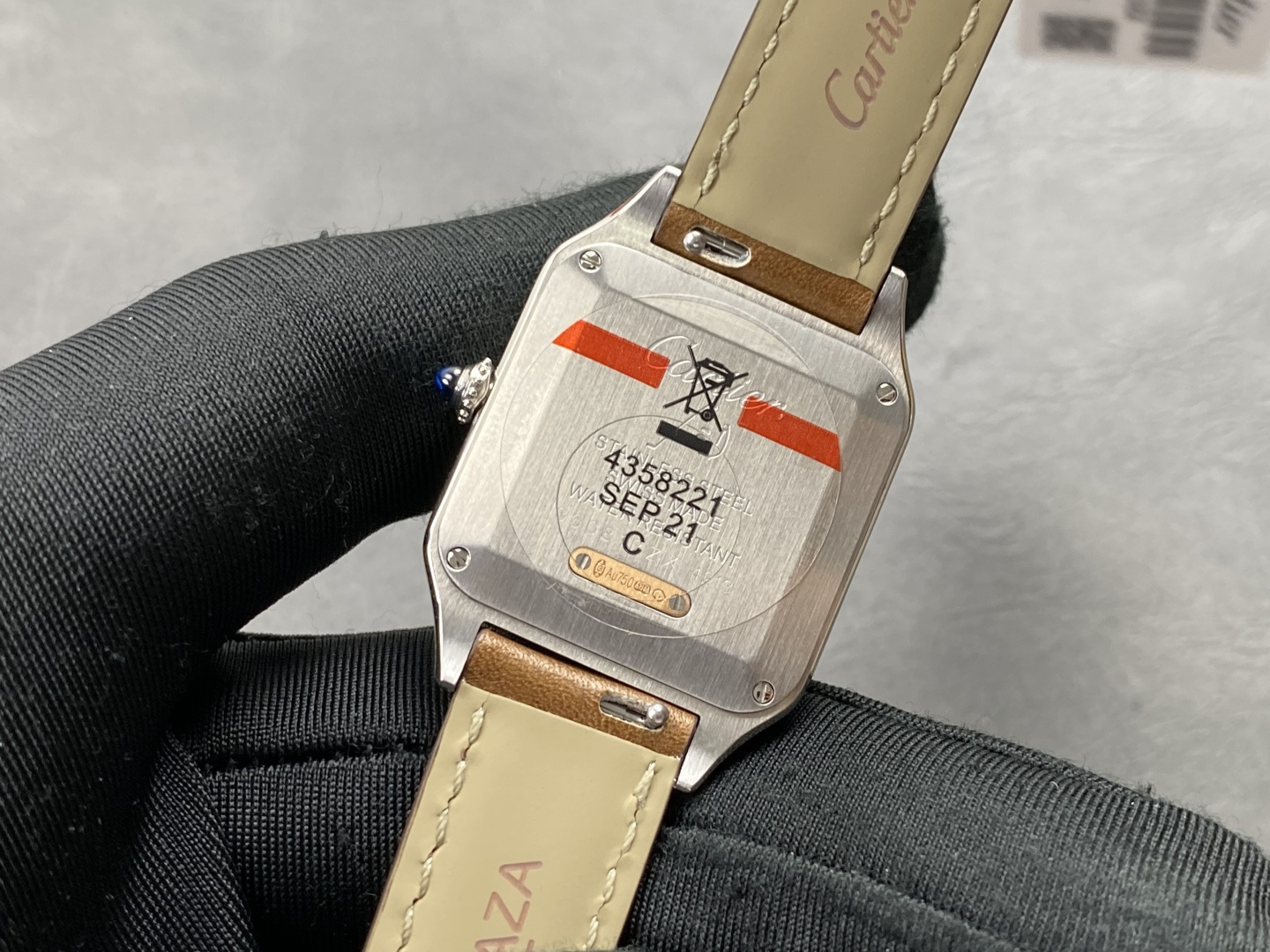 Cartier Santos-Dumont watch small model W2SA0038 1:1 Superclone - Image 9