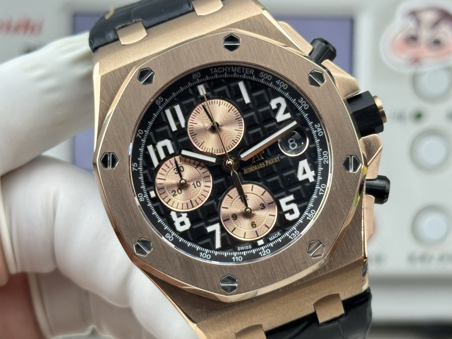 Audemars Piguet Royal Oak Offshore 26470 Stainless steel Rubber strap 42 mm Chronograph LS Factory Configuration 2791C3 1:1 Superclone - Image 3