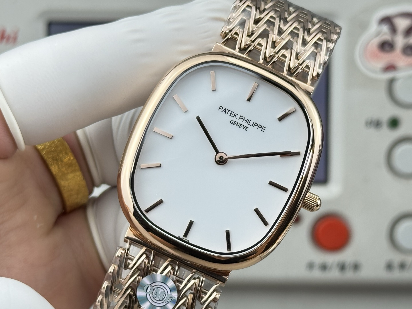 Patek Philippe Golden Ellipse Automatic OMF Factory Configuration 5EE6A8 1:1 Superclone - Image 4
