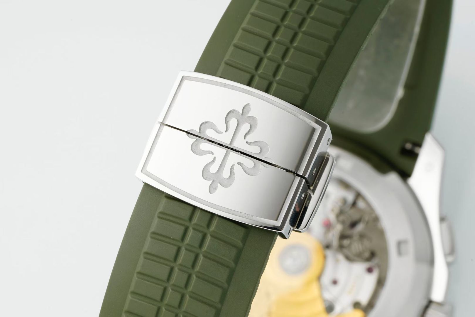 Patek Philippe Aquanaut 5968 Platinum DDF Factory Configuration 9546EB 1:1 Superclone - Image 6