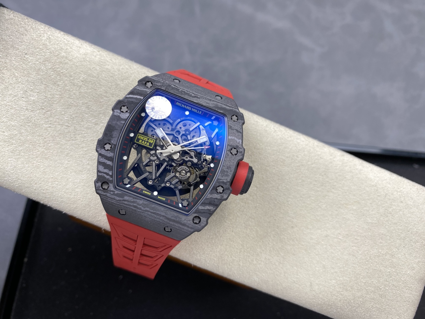 Richard Mille RM 035 RM35-02 Titanium 44.5 mm ZF Factory Configuration 25AA45 1:1 Superclone - Image 5