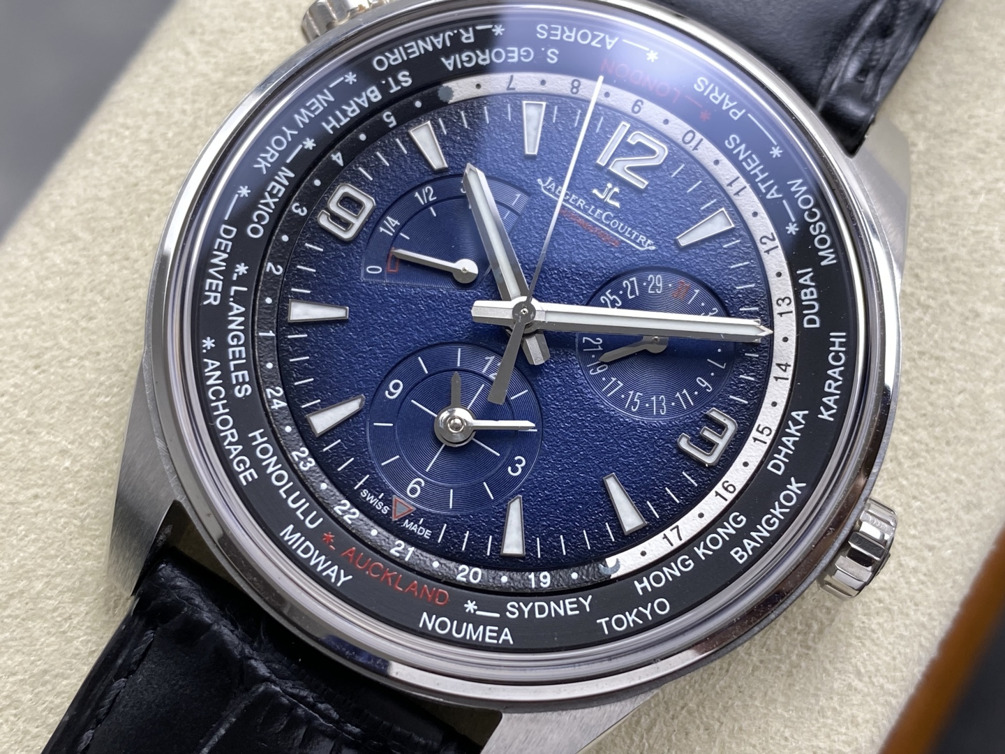 Jaeger-LeCoultre Polaris 42 mm World time ZF Factory Configuration 070C09 1:1 Superclone - Image 9