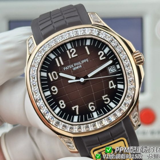 Patek Philippe Aquanaut Rubber strap PPM Factory Configuration B9EBB3 1:1 Superclone