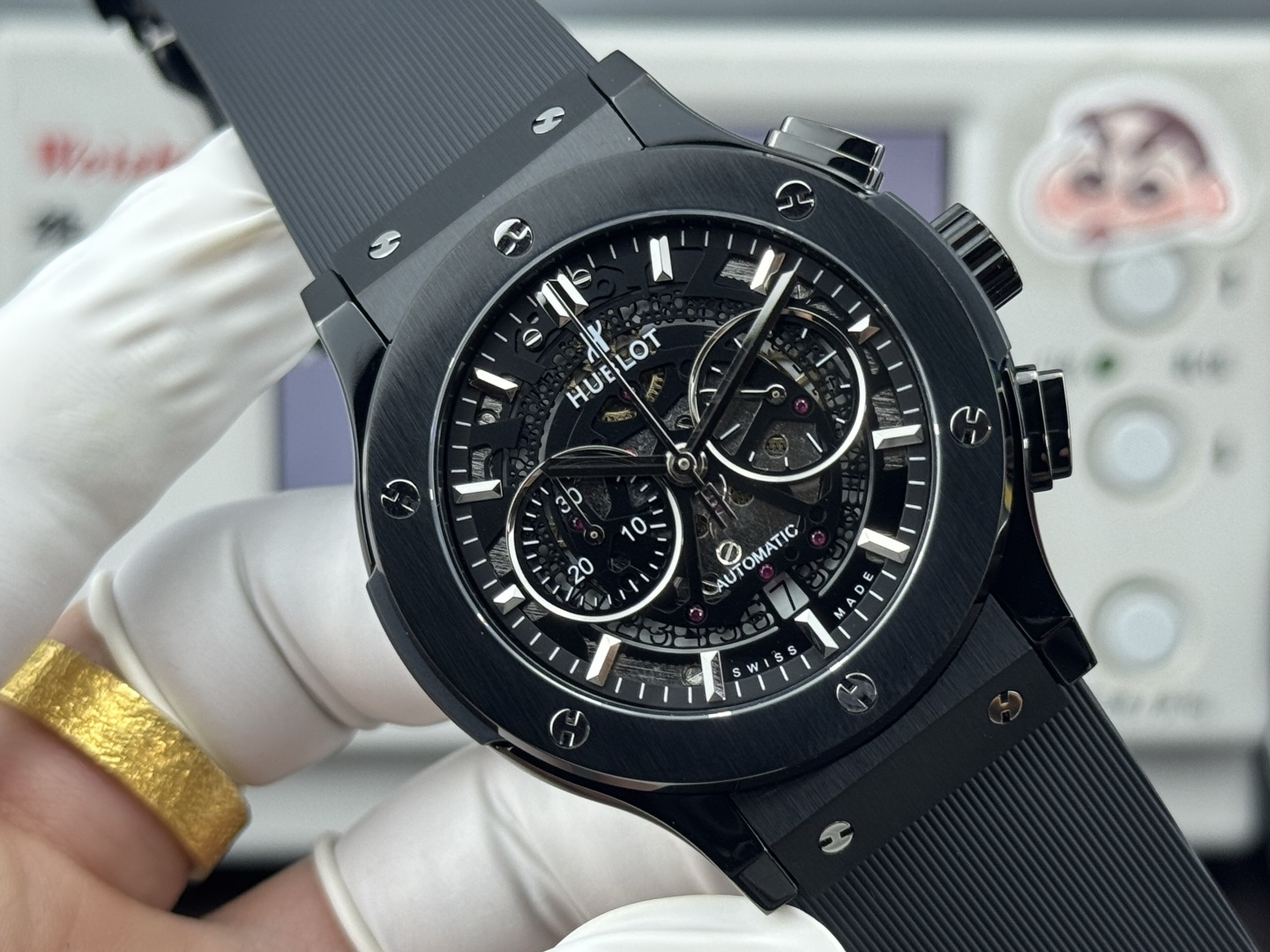 Hublot Classic Fusion Stainless steel 45 mm Chronograph Configuration 63EC12 1:1 Superclone - Image 5