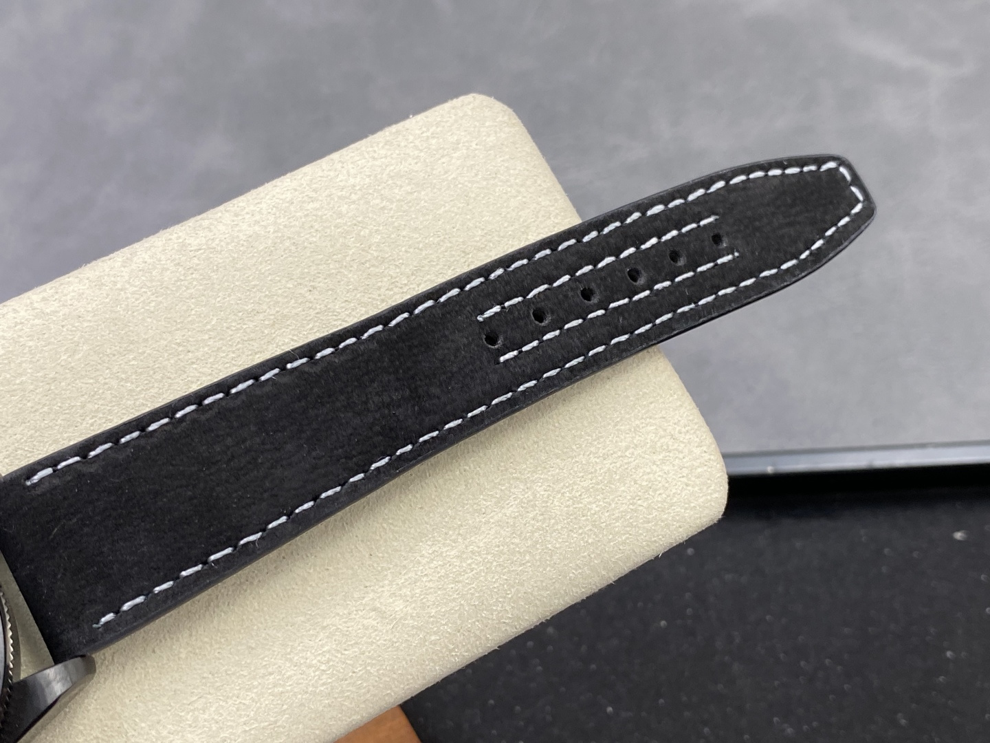 Tudor Black Bay Black Black Leather strap 41 mm Tourbillon GR Factory Configuration AC4E08 1:1 Superclone - Image 4
